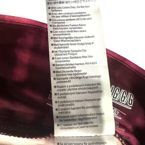 NWT Under Armour Womens L HeatGear Leggings Compression Capri Pink Tie Dye - Picture 14 of 16